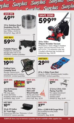 Preview of leaflet 2 Week Sale! from shop Princess Auto is valid from Oct 21, 2025 | Page: 44