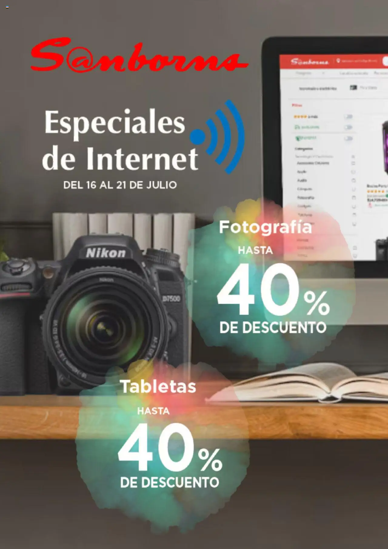 Catálogo Sanborns y sus promociones válidas desde el 16/07/2025 - Número de página 1