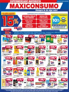 Vista previa del folleto de la tienda Maxiconsumo válido desde el 28/07/2025 