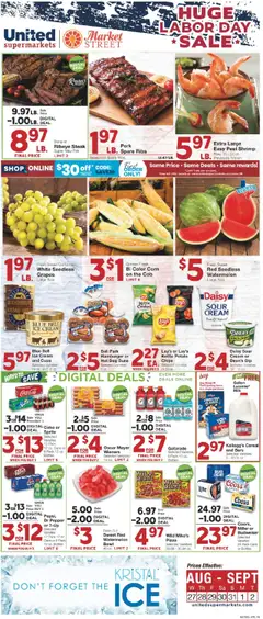 Ad Preview of United Supermarkets Weekly Ad from 08/26/2025