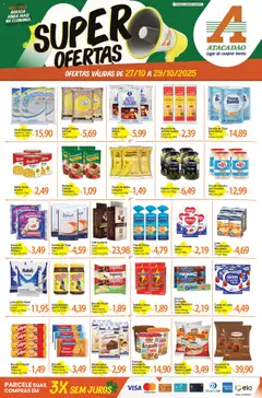 Pré-Visualização do folheto "Ofertas - PR" da loja Atacadão válido a partir de 27/10/2025