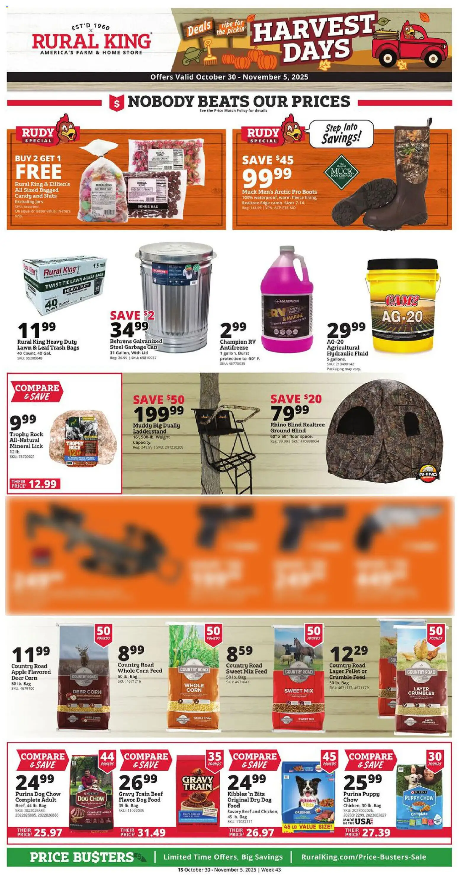 Ad Preview of Rural King Weekly Ad from 10/30/2025