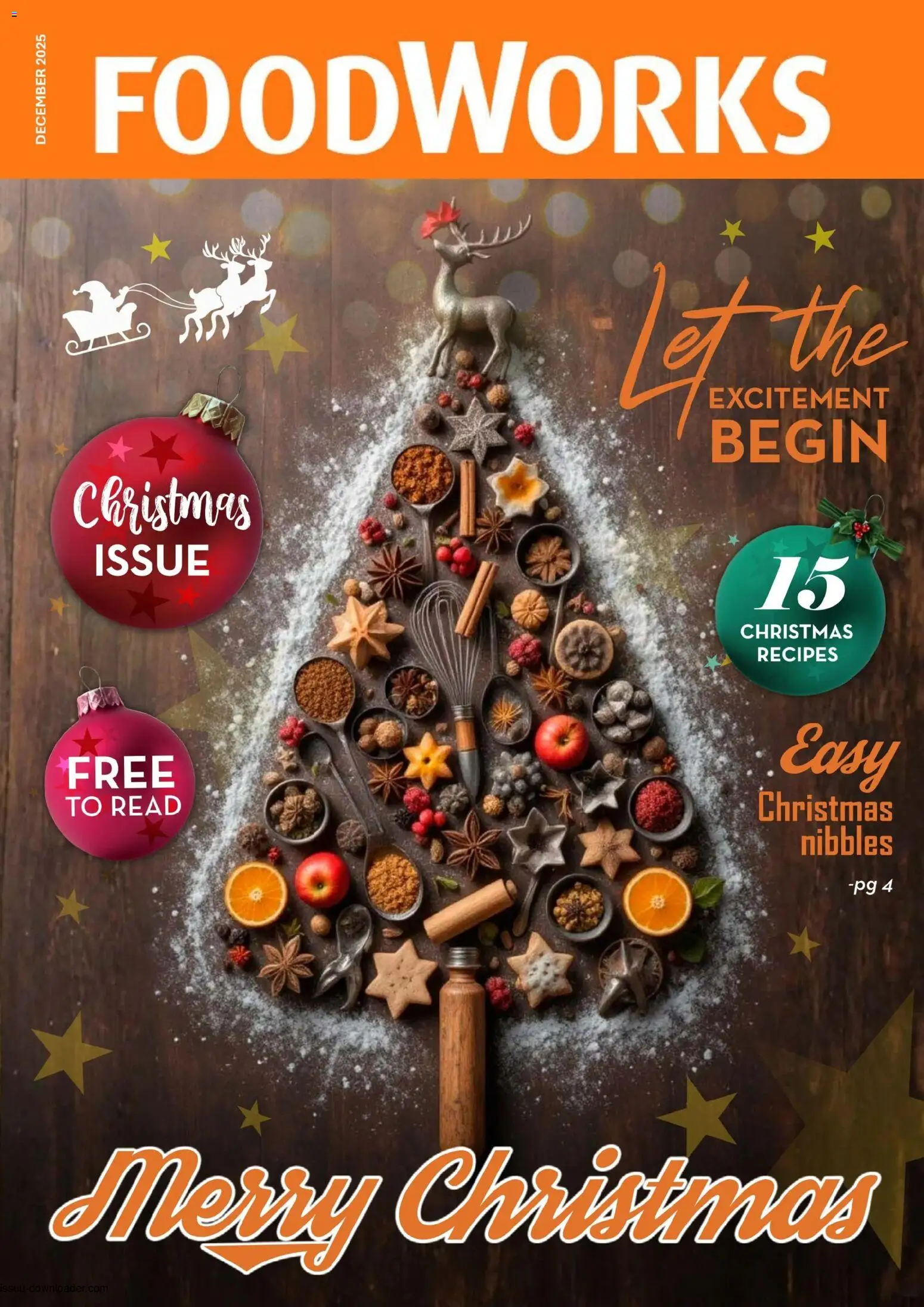 Preview of catalogue Magazine from shop Foodworks valid 01/12/2025