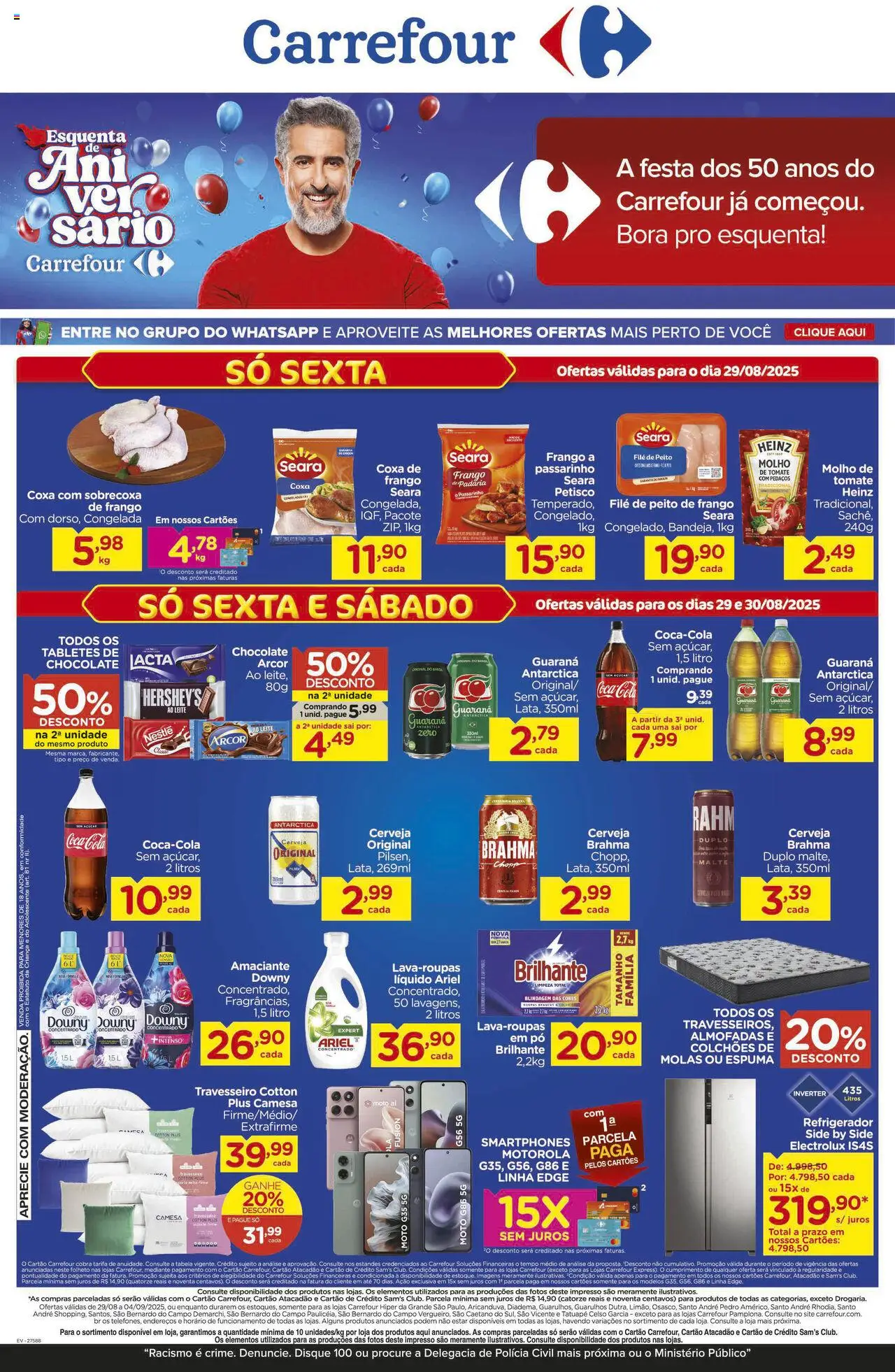 Carrefour folheto "Ofertas da semana" válido a partir de 29/08/2025 - número de página 1