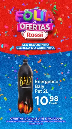 Pré-Visualização do folheto "Ofertas da semana" da loja Rossi Supermercados válido a partir de 12/02/2026