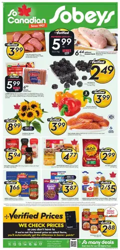 Un aperçu du dépliant Weekly Flyer - NS du magasin Sobeys est valide à partir 11 sept. 2025
