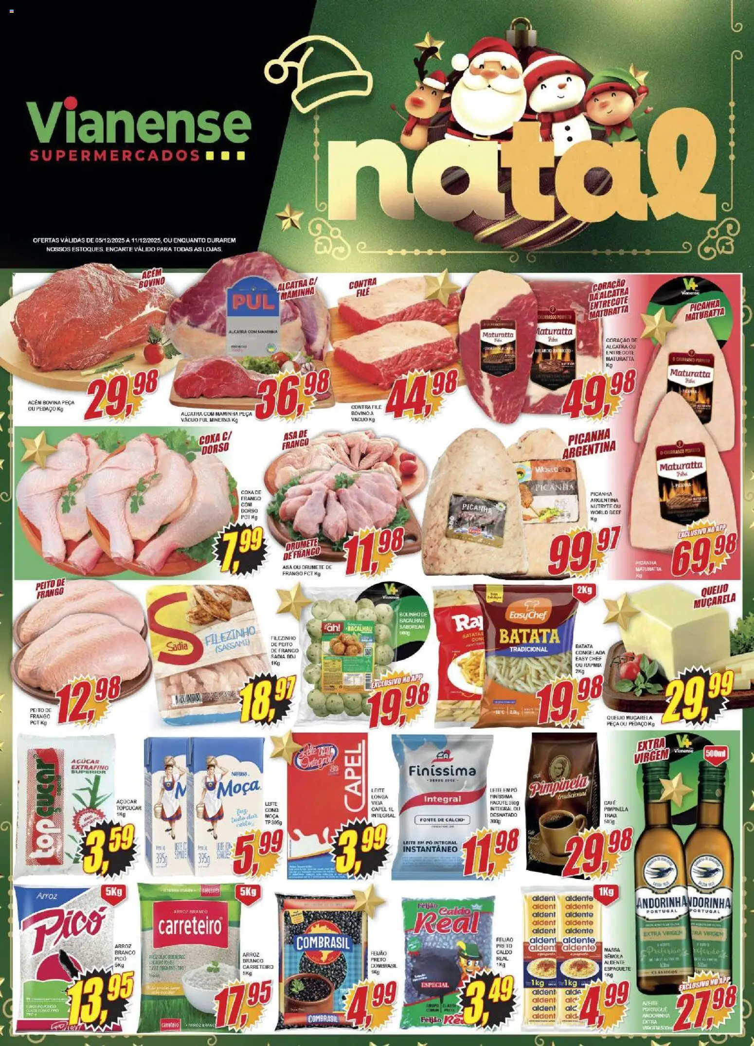 Pré-Visualização do folheto "Encarte" da loja Vianense válido a partir de 05/12/2025