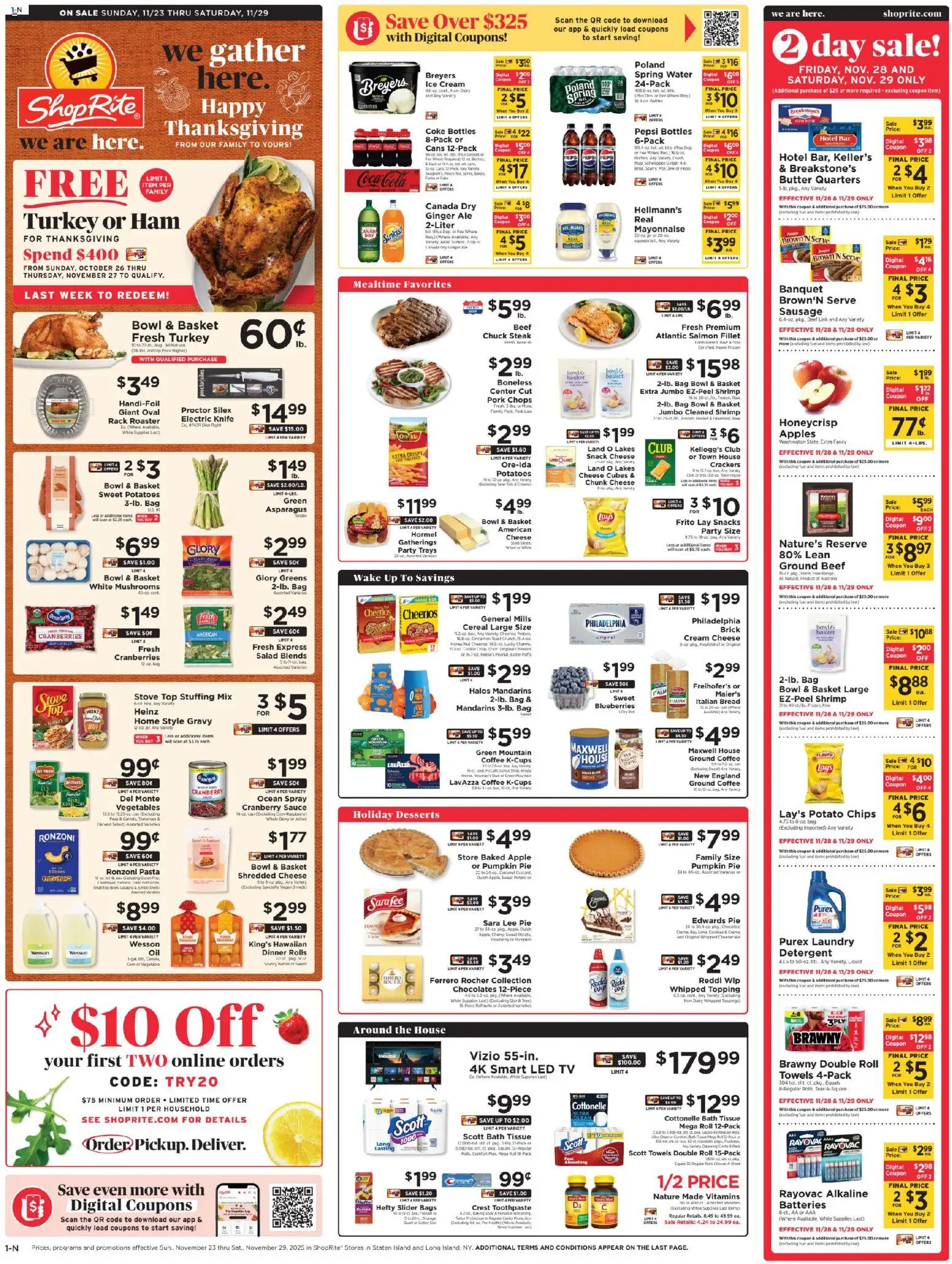 Ad Preview of ShopRite Weekly Ad 2 from 11/23/2025
