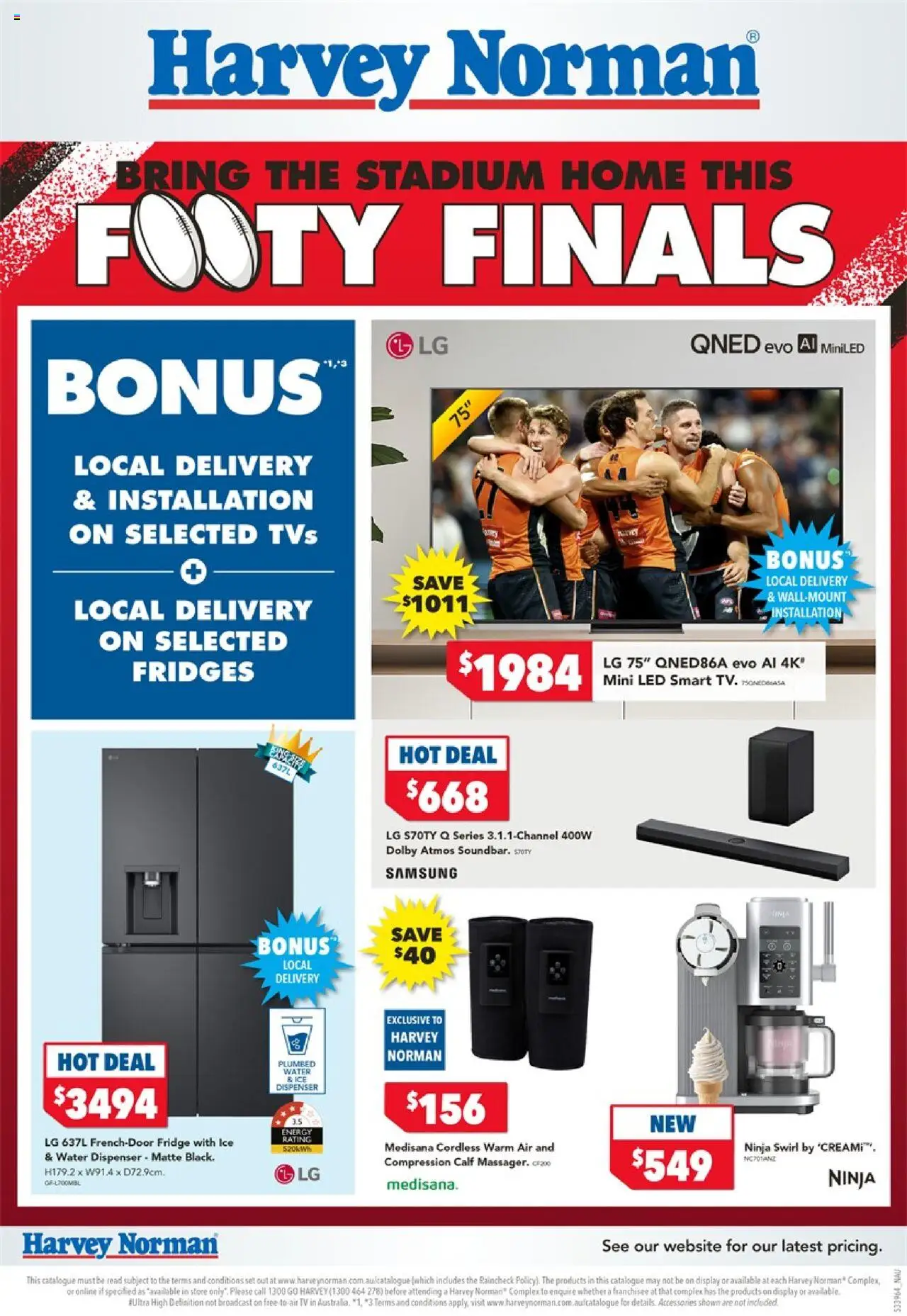 Harvey Norman catalogue valid from 11/09/2025 - page 1