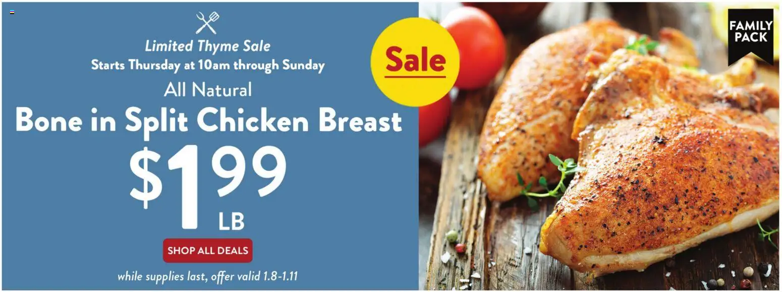 Ad Preview of Fresh Thyme Weekly Ad from 01/07/2026