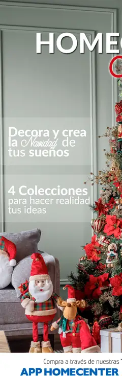  Vista previa del prospecto Navidad del almacen Homecenter válida del 14/10/2025 al 