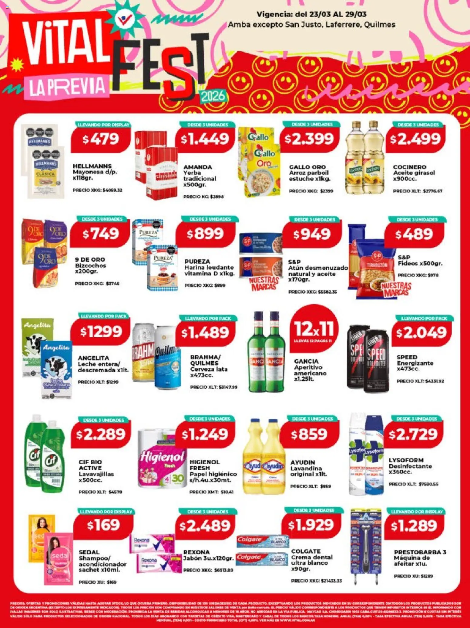 Vista previa del folleto de la tienda Vital válido desde el 23/03/2026 