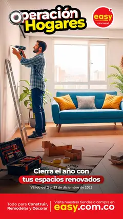  Vista previa del prospecto Catálogo prepara tu hogar del almacen Easy válida del 02/12/2025 al 23/12/2025
