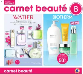 Preview of leaflet Carnet Beauté from shop Uniprix is valid from Jul 31, 2025