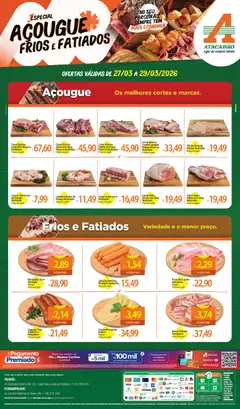 Pré-Visualização do folheto "Atacadão ofertas - SC" da loja Atacadão válido a partir de 27/03/2026