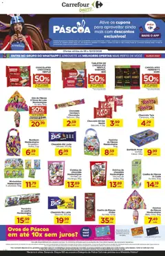Pré-Visualização do folheto "Carrefour Bairro ofertas Páscoa" da loja Carrefour Bairro válido a partir de 06/03/2026