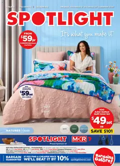 Preview of catalogue Catalogue from shop Spotlight valid 03/09/2025