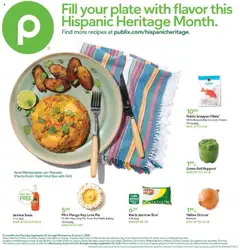Ad Preview of Publix Hispanic Ad from 09/25/2025