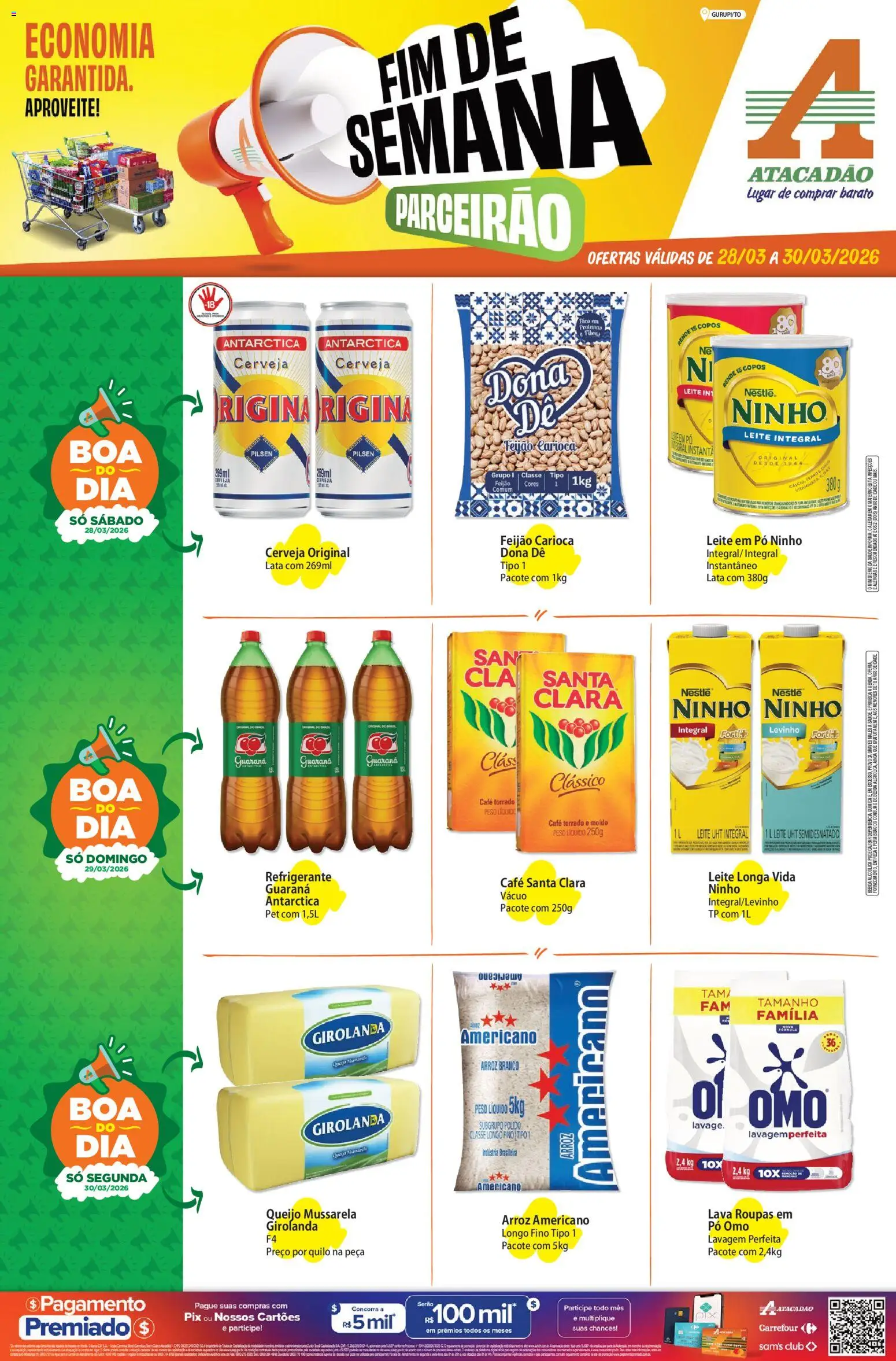 Pré-Visualização do folheto "Atacadão ofertas - TO" da loja Atacadão válido a partir de 28/03/2026