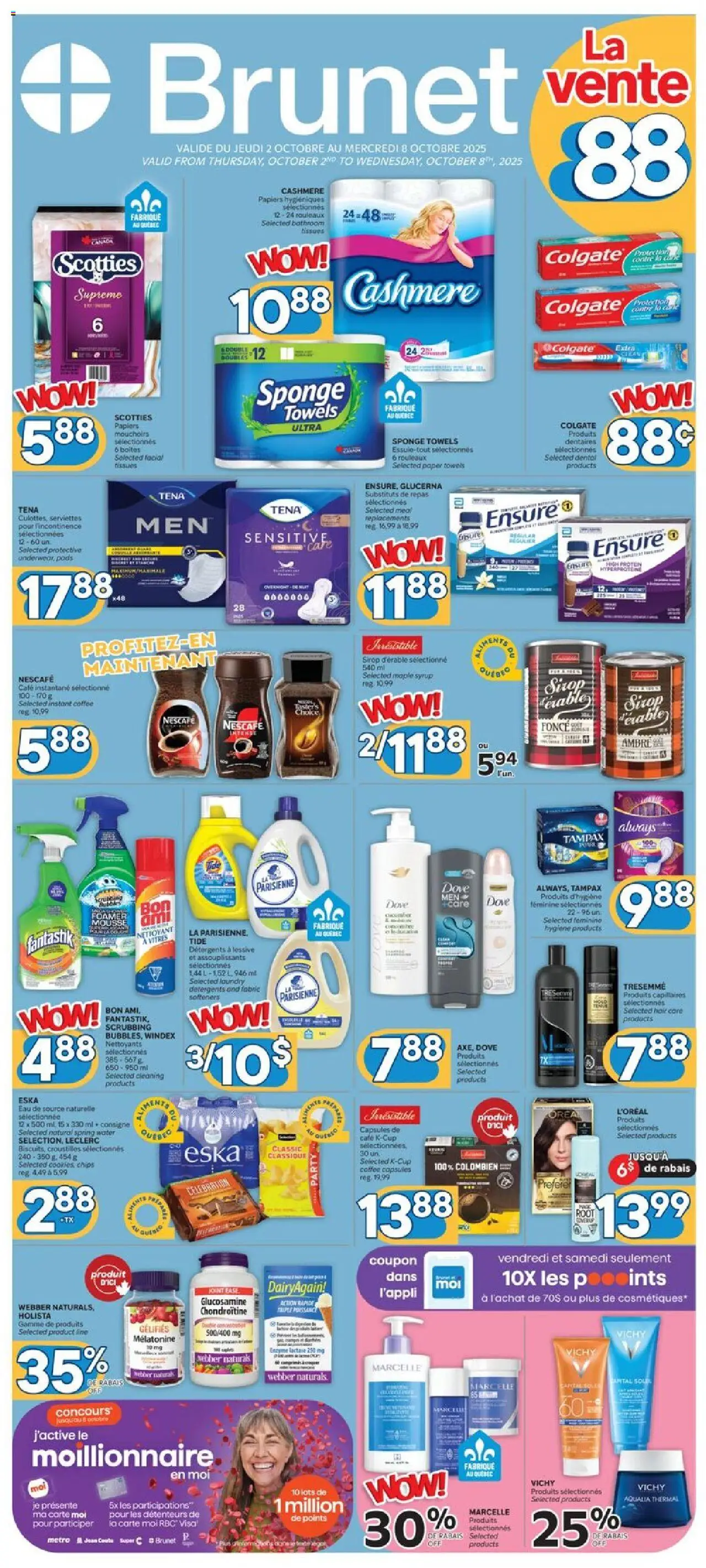 Brunet flyer valid from Oct 02, 2025 - page number 1