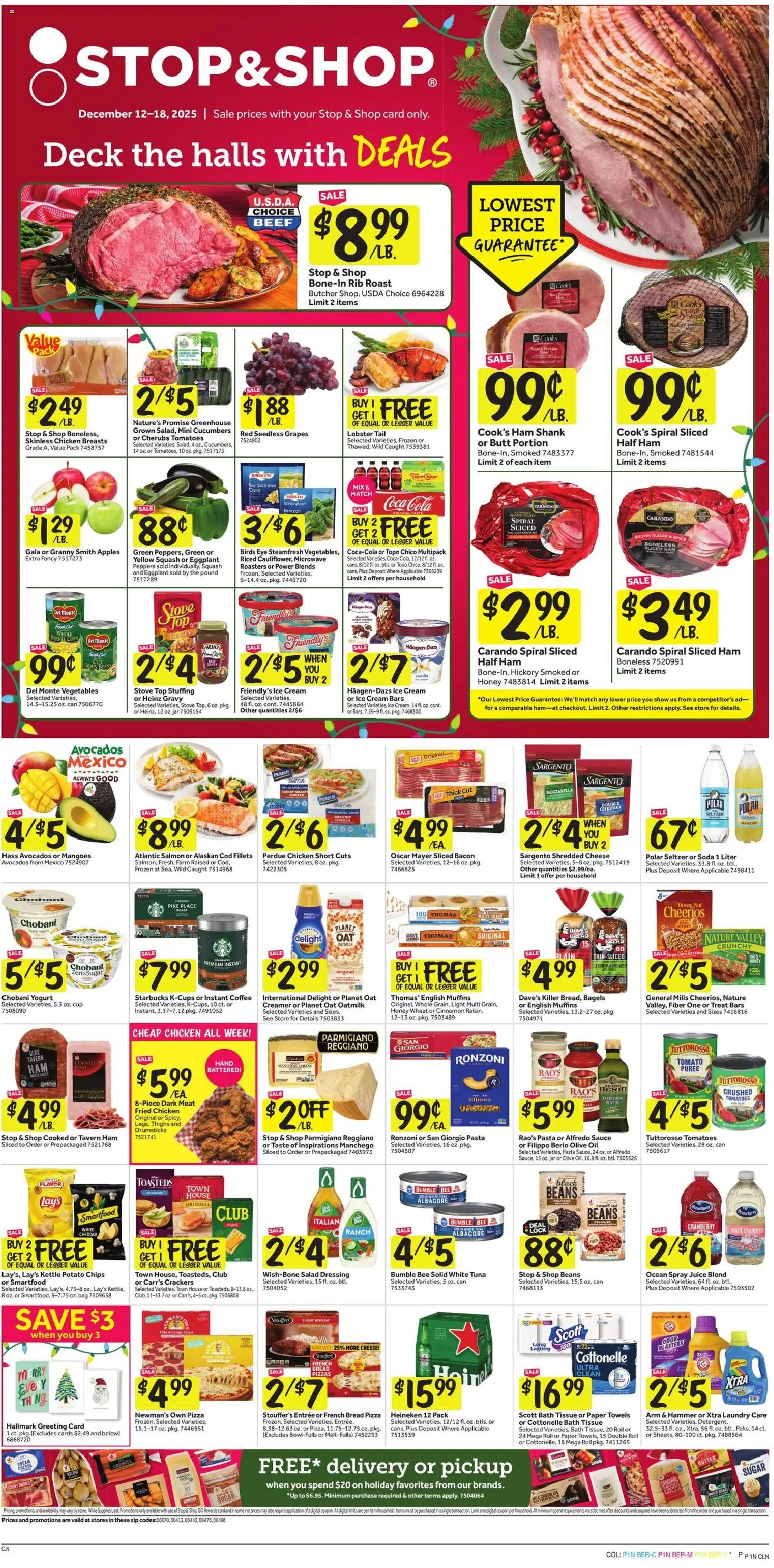 Ad Preview of Stop & Shop Weekly Ad from 12/12/2025