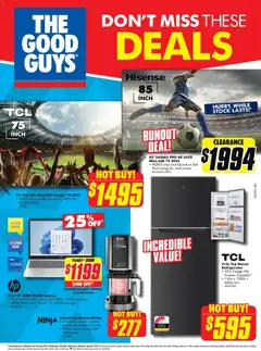 Preview of catalogue The Good Guys catalogue from shop The Good Guys valid 08/04/2026