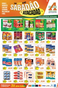 Pré-Visualização do folheto "Atacadão ofertas - SC" da loja Atacadão válido a partir de 04/04/2026