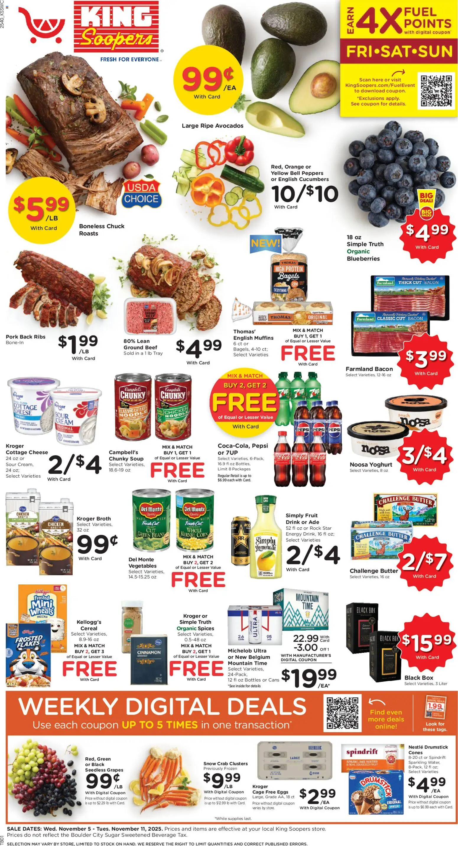 Ad Preview of King Soopers Black Friday from 11/05/2025