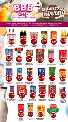 Pré-Visualização do folheto "Ofertas BBB Day" da loja Royal Supermercados válido a partir de 11/08/2025