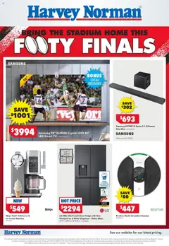 Preview of catalogue Catalogue from shop Harvey Norman valid 25/09/2025