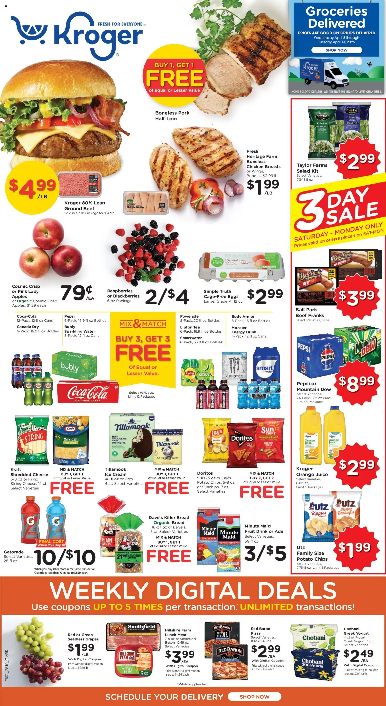 Ad Preview of Kroger Kroger Ad from 04/08/2026