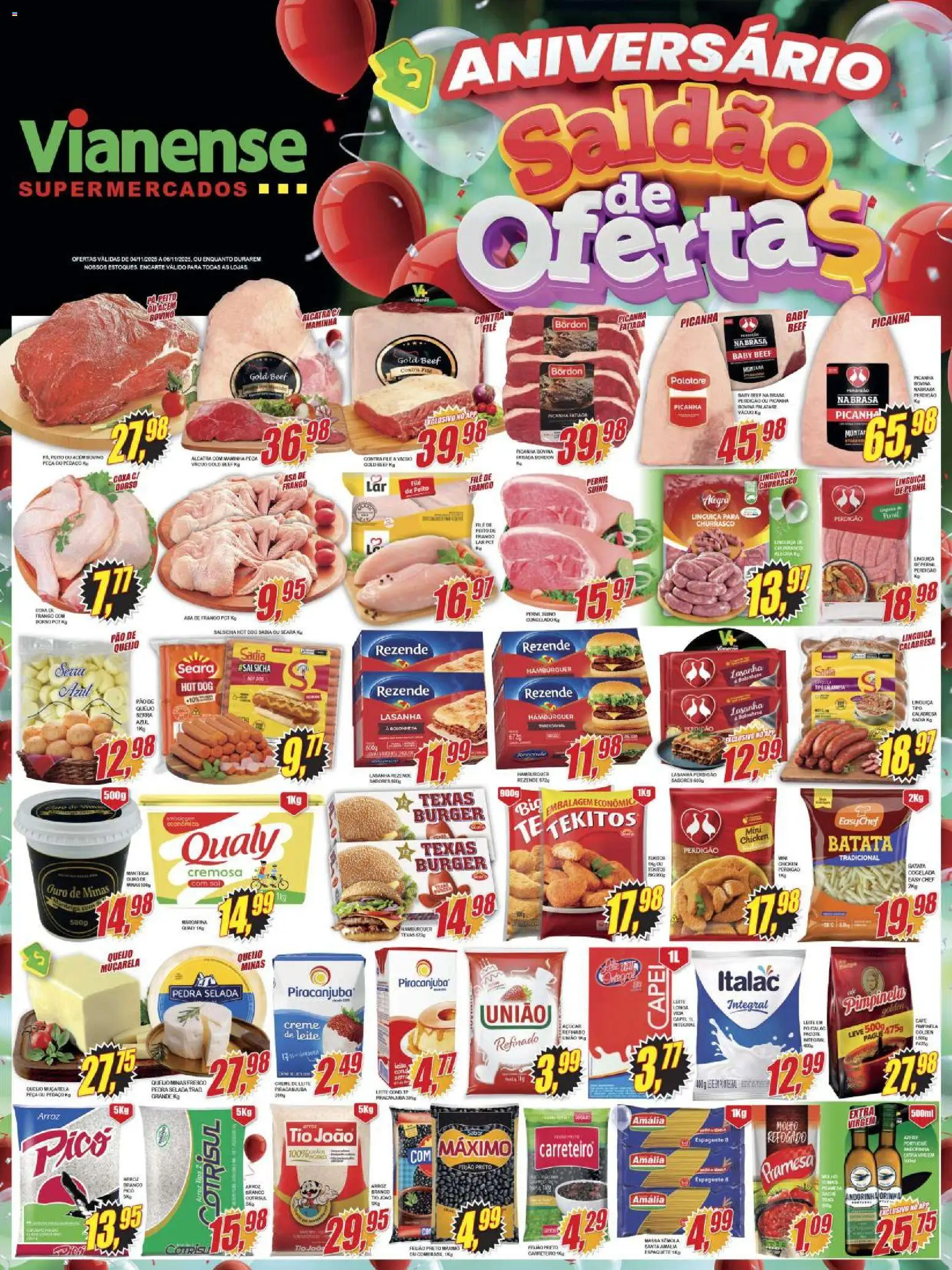 Pré-Visualização do folheto "Encarte" da loja Vianense válido a partir de 04/11/2025