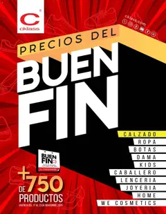 Vista previa las ofertas de la tienda Cklass - Buen Fin desde el 12/11/2025 