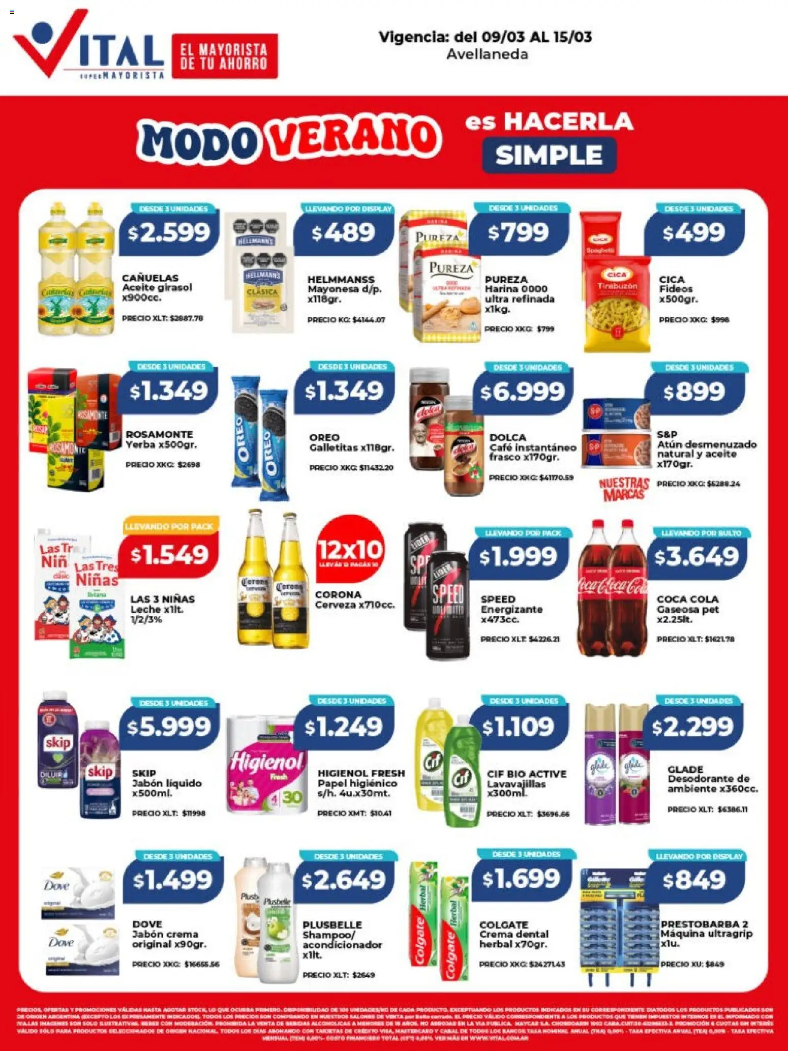 Vista previa del folleto de la tienda Vital válido desde el 09/03/2026 