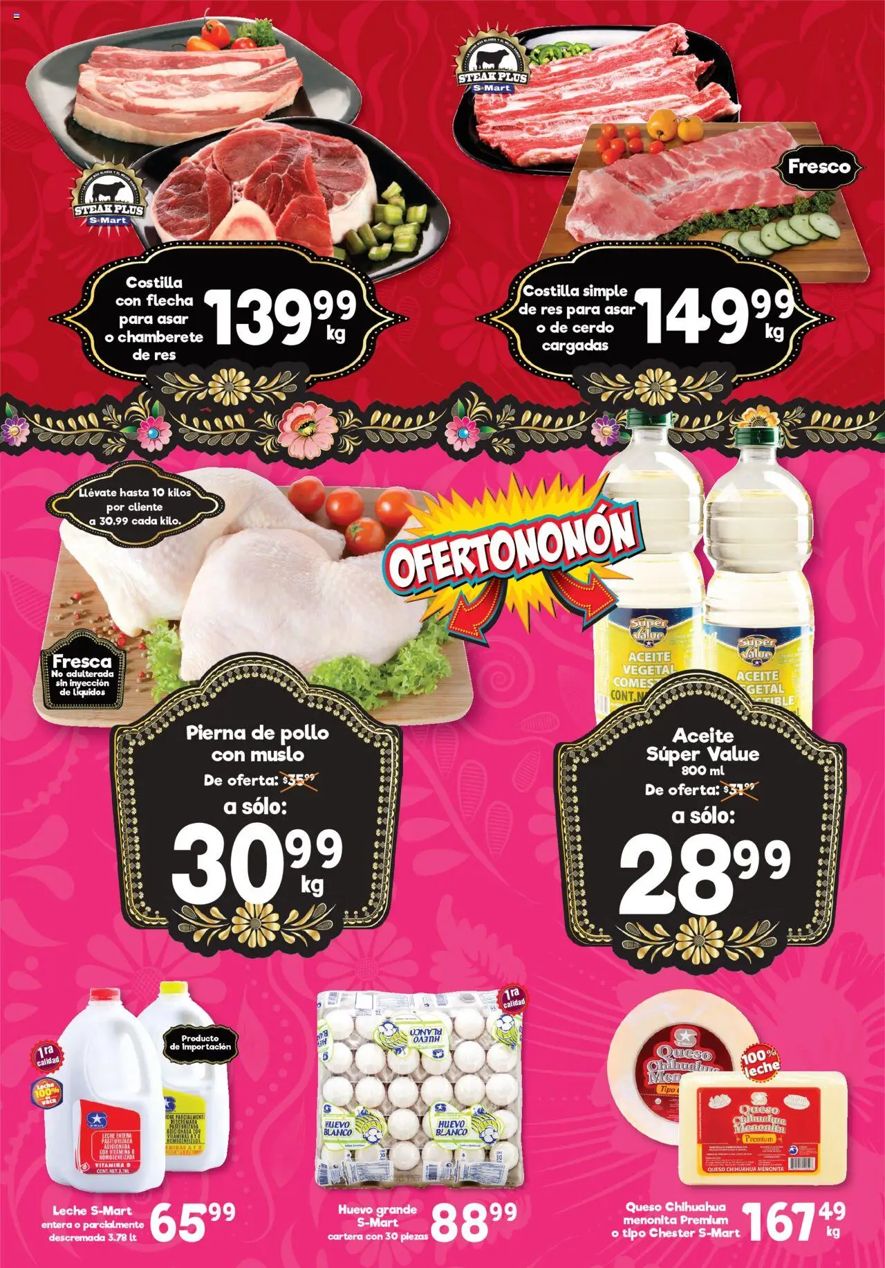 Folleto - Juarez S-Mart y sus promociones válidas desde el 22/08/2025 - Número de página 1