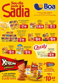 Pré-Visualização do folheto "Ofertas Sadia" da loja Boa Supermercados válido a partir de 17/09/2025