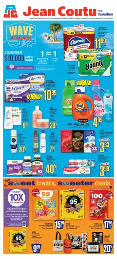 Preview of leaflet Weekly Flyer from shop Jean Coutu is valid from Oct 23, 2025