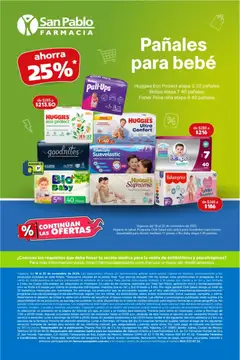 Vista previa las ofertas de la tienda Farmacia San Pablo - Catálogo desde el 18/11/2025 | Página: 17