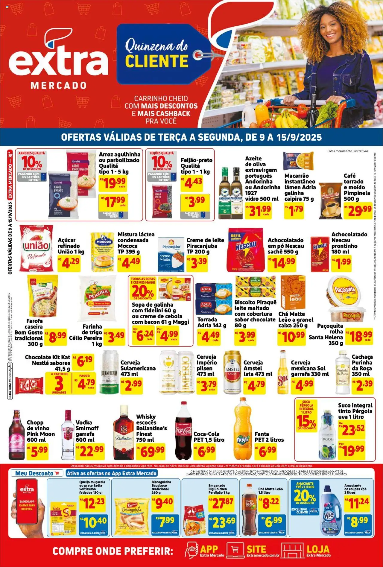 Extra folheto "Ofertas de Mercado" válido a partir de 09/09/2025 - número de página 1