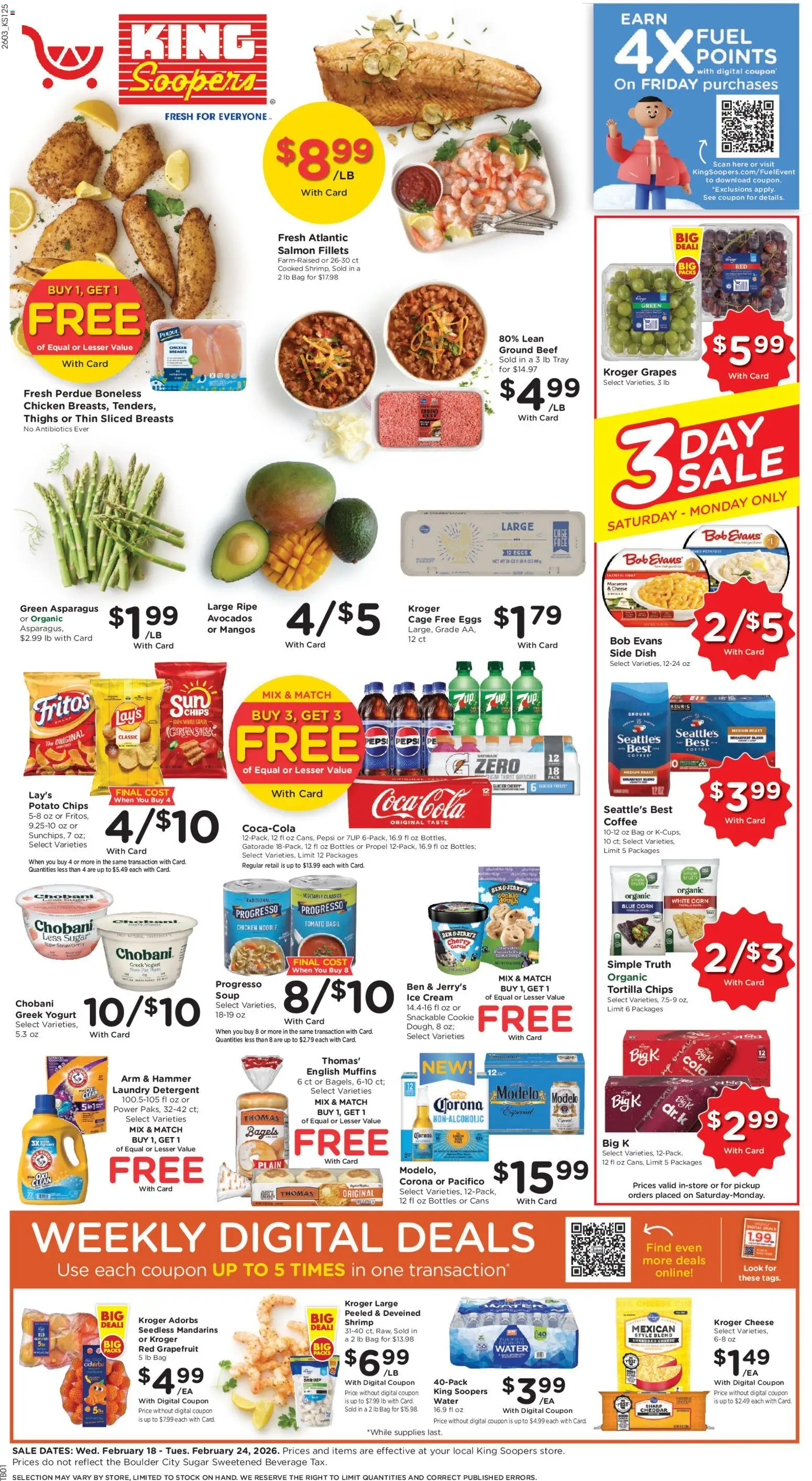 Ad Preview of King Soopers Weekly Ad from 02/18/2026
