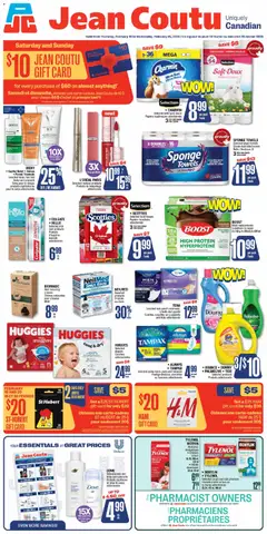 Un aperçu du dépliant Weekly Flyer du magasin Jean Coutu est valide à partir 19 févr. 2026