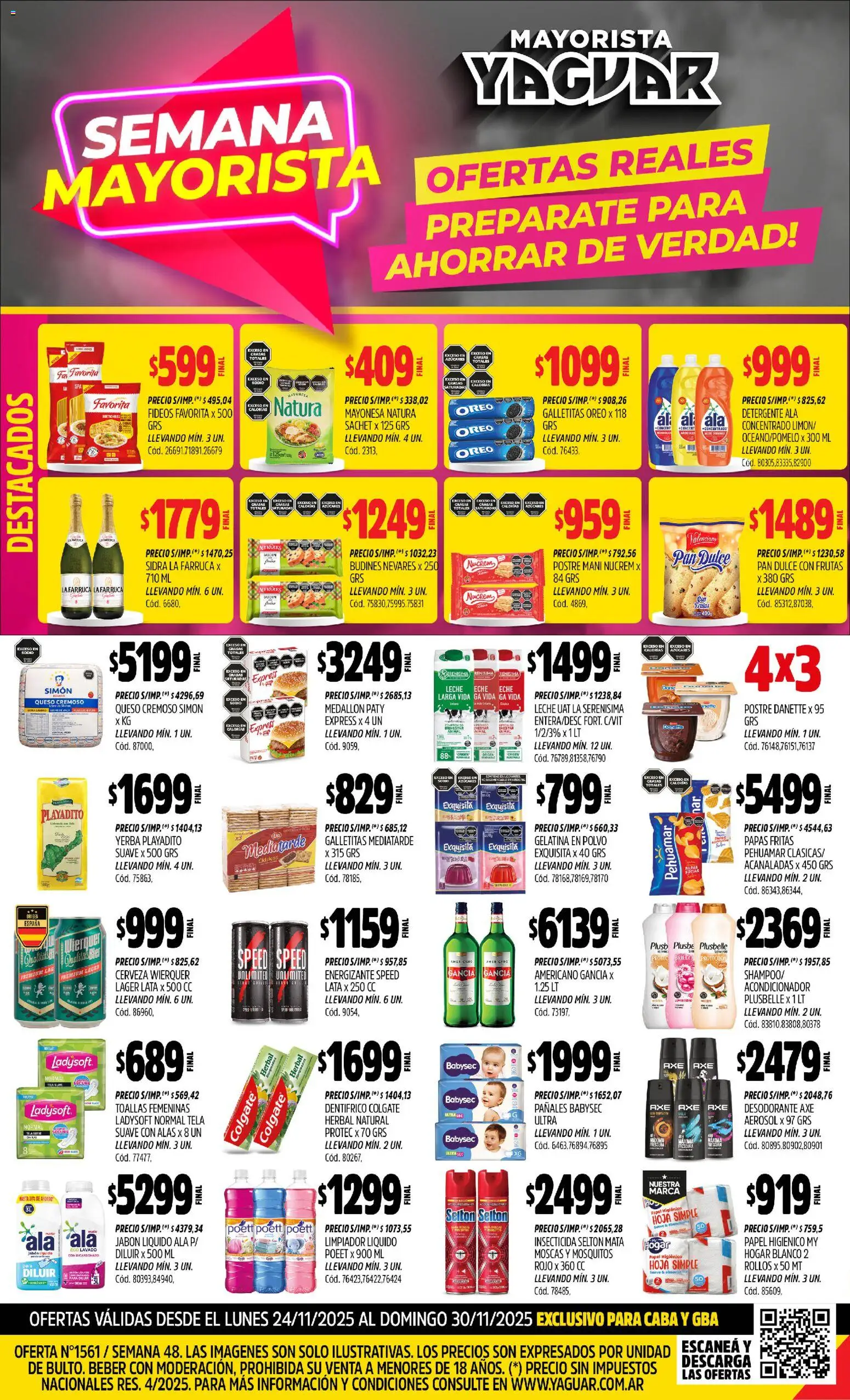 Vista previa del folleto de la tienda Yaguar válido desde el 24/11/2025 