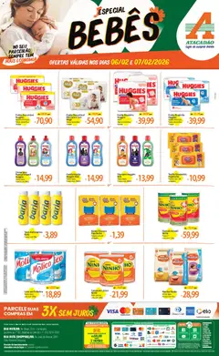 Pré-Visualização do folheto "Ofertas - RR" da loja Atacadão válido a partir de 06/02/2026
