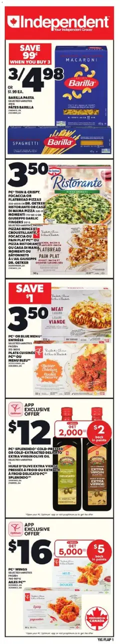 Un aperçu du dépliant Weekly flyer / circulaire du magasin Independent Grocer est valide à partir 7 août 2025