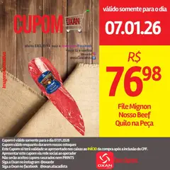 Pré-Visualização do folheto "Ofertas da semana" da loja Oxan Atacadista válido a partir de 07/01/2026