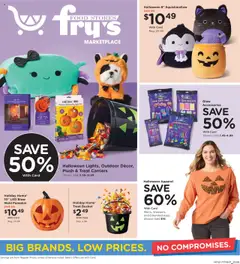 Ad Preview of Fry's Food Home & Apparel from 10/22/2025