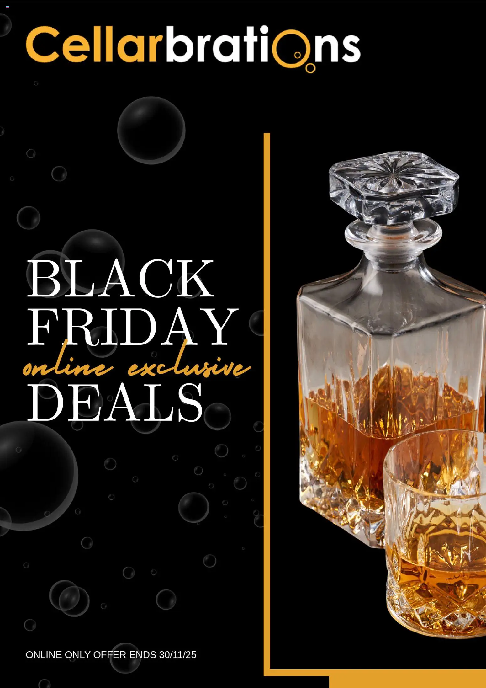 Preview of catalogue Black Friday from shop Cellarbrations valid 25/11/2025