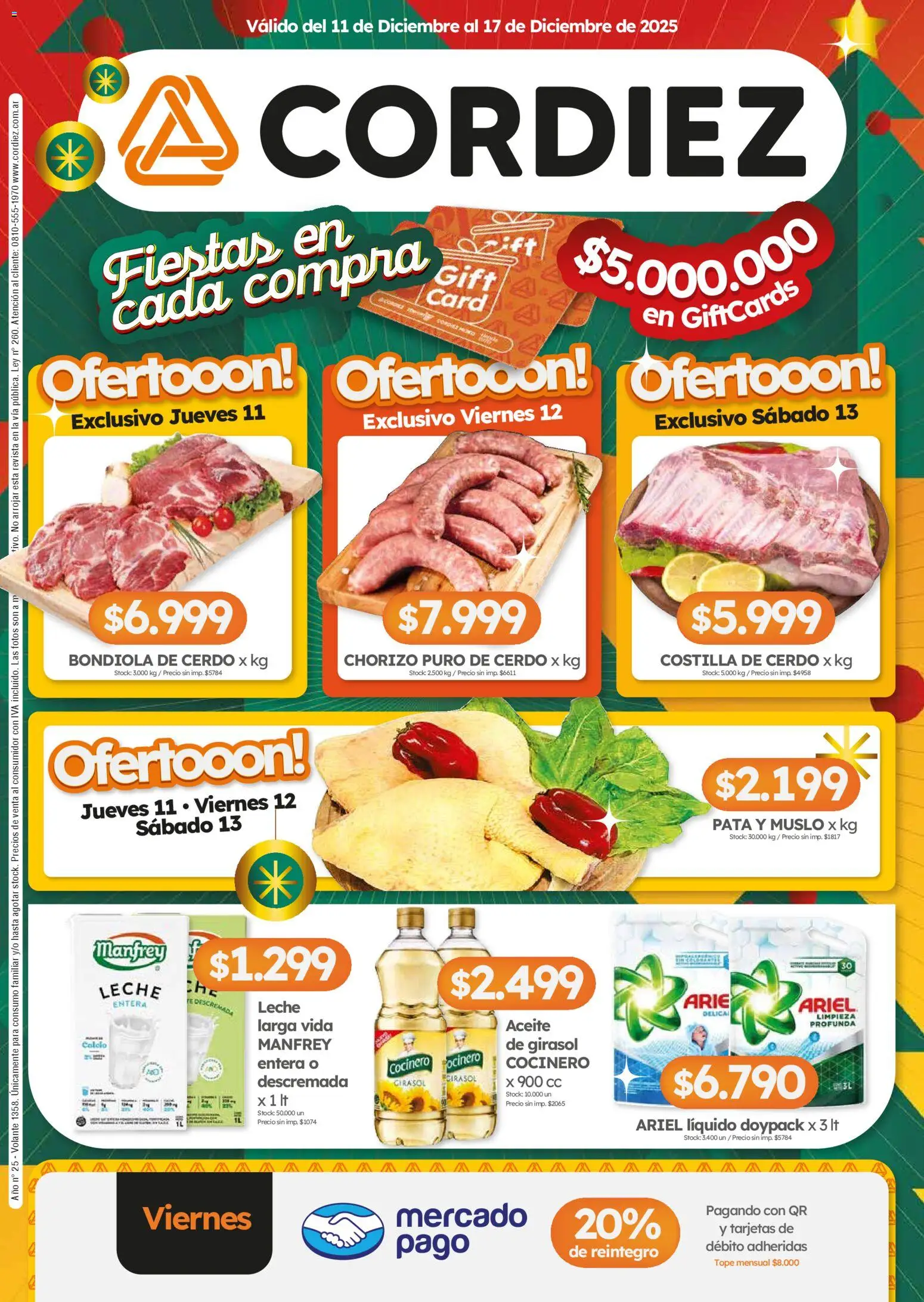 Vista previa del folleto de la tienda Cordiez válido desde el 11/12/2025 