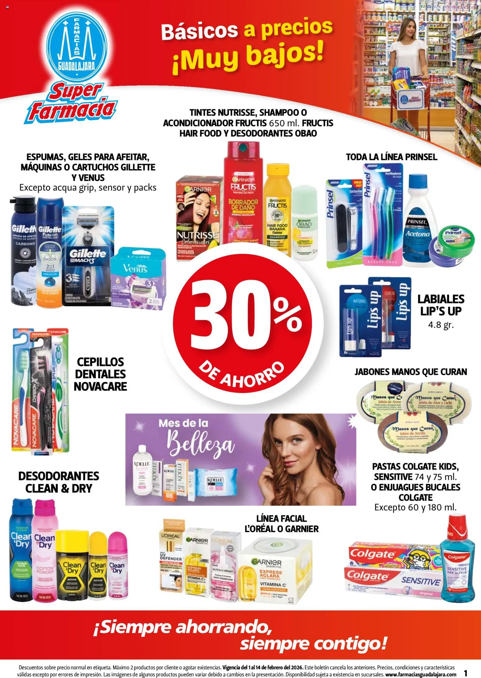 Vista previa las ofertas de la tienda Farmacia Guadalajara - Catálogo desde el 01/02/2026 