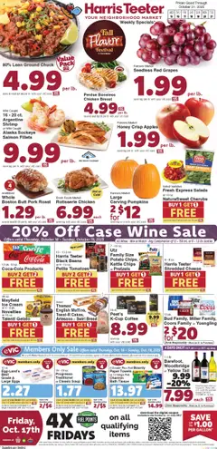 Ad Preview of Harris Teeter Weekly Ad from 10/15/2025